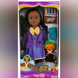 18" My Life As WILLY WONKA & THE CHOCOLATE FACTORY Doll Brown